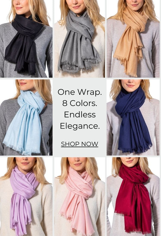 one wrap 8 colors endless elegance. 