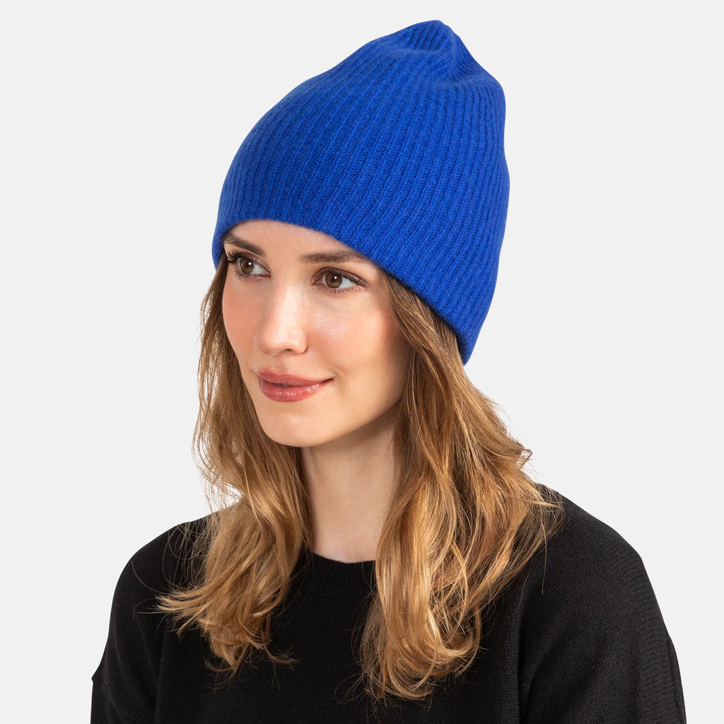 Cashmere Double Layer Knit Hat