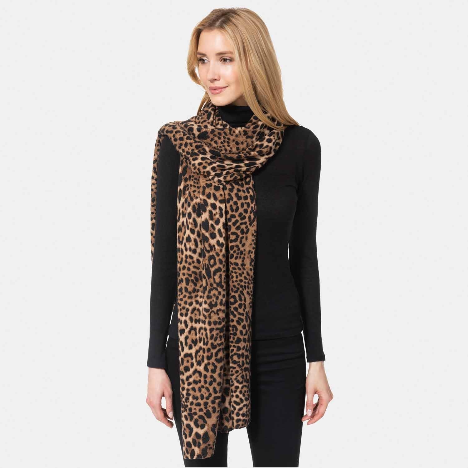 Printed cashmere clearance scarf